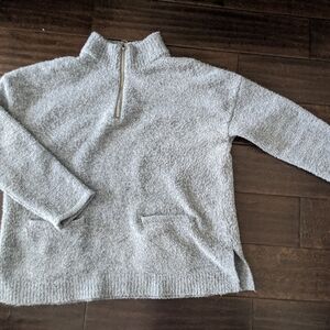 Baby Blue Cable & Gauge 1/4 Zip